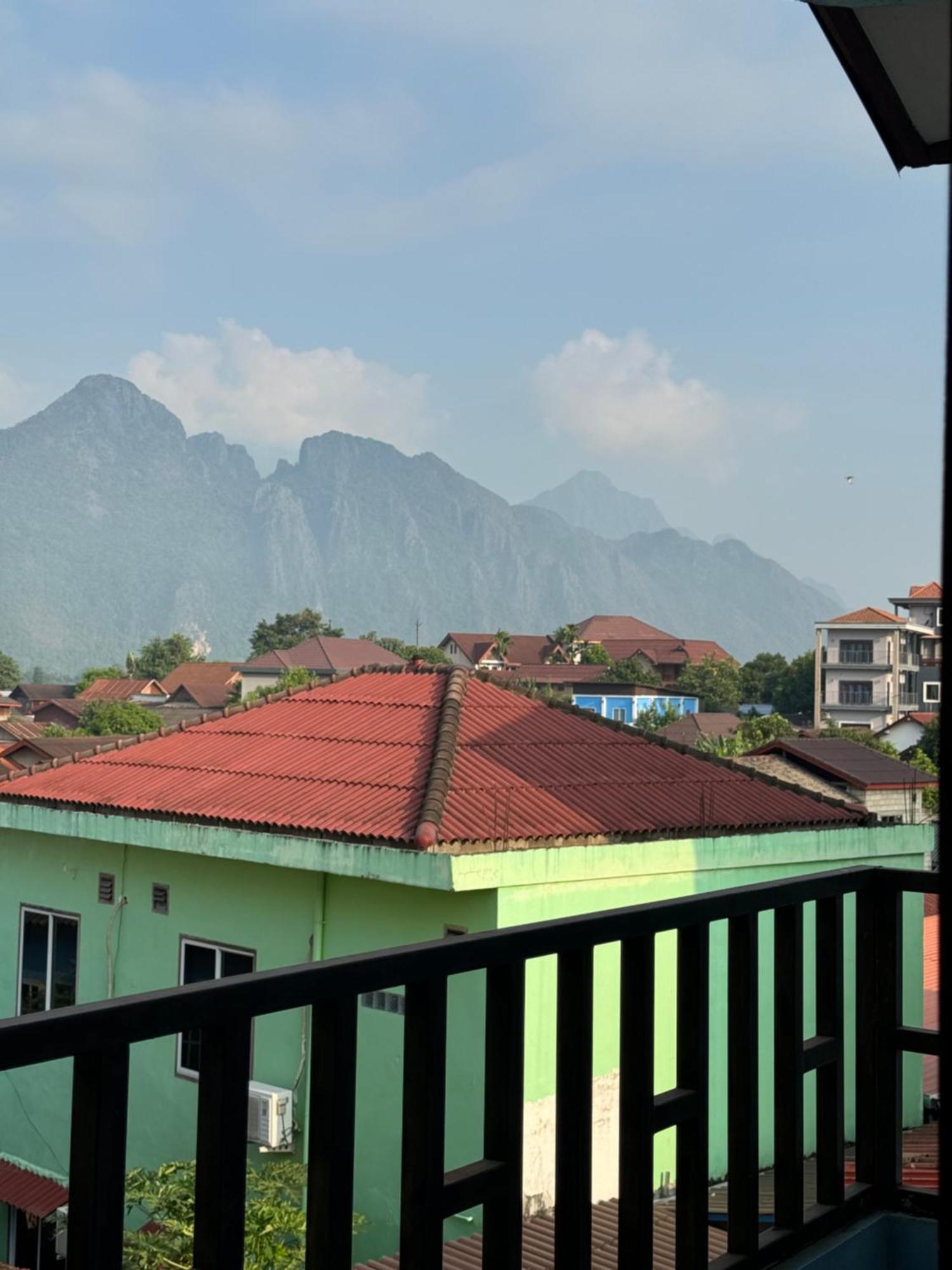 Vang Vieng Green Hotel Luaran gambar